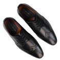 thumbnail image 4 of Men's Leather Smart Laced Brogue Dress Shoes | TruClothing, 4 of 6