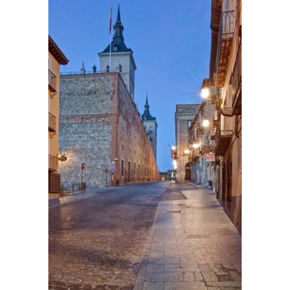 Alcazar Toledo Spain Canvas Art - Rob Tilley  DanitaDelimont (24 x 36)