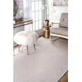 thumbnail image 1 of nuLOOM Lorretta Hand Loomed Area Rug, 6' x 9', Taupe, 1 of 2