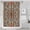 Artistic S, variant on Desert Style Shower Curtain - Southwestern Succulent & Cactus Art, Hotel Quality Waterproof Fabric with 12 Hooks (72x72 Inches, Quick Dry)