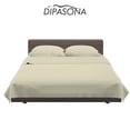 thumbnail image 5 of DIPASONA Exclusive 1000 Thread Count 100% Egyptian Cotton Sheets, Breathable Bed Sheets & Pillowcases, Fits up to 18" Inches Deep Pockets, (Ivory), 5 of 6