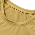 thumbnail image 4 of Atogsazn Kids Boys Summer T-shirt Children Casual Crew Neck Short Sleeve Tshirt Pullover Loose Fit Tops Tee Khaki 11-12 Years Fashion, 4 of 6