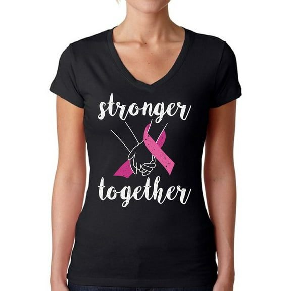 Breast Cancer Tshirt - Womens Cancer Awareness - October Walk - Strong Together