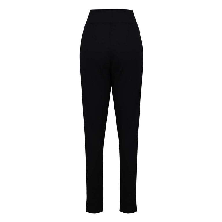Admvng Black Leggings Soft Warm Fleece Lined Leggings High Waisted