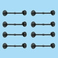 thumbnail image 2 of Wrought Iron Cabin Hook Eye Shed Gate Door Latch Catch Holder 5.75" Renovators Supply Set of 8, 2 of 7