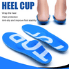 TOPSOLE Plantar Fasciitis Arch Supports Insoles Orthotics Inserts Effectively Relieves Foot Pain from Flat Feet and Metatarsalgia Insoles for Women and Men