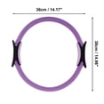 thumbnail image 3 of Unique Bargains Durable Yoga Ring Exercises for Yoga and Home Fitness Purple-38cm, 3 of 4