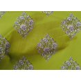thumbnail image 5 of oneOone Cotton Cambric Light Green Fabric Block Craft Projects Decor Fabric Printed By The Yard 42 Inch Wide, 5 of 5