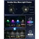 thumbnail image 3 of Luces exteriores Super RGB de 15 m y 30 LED con control remoto y aplicación, 3 of 8