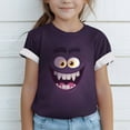 thumbnail image 5 of Unisex Kids Short Sleeve T-Shirts Summer Funny Cartoon Graphic Tops Round Neck Tees for Boys Girls, 5 of 6