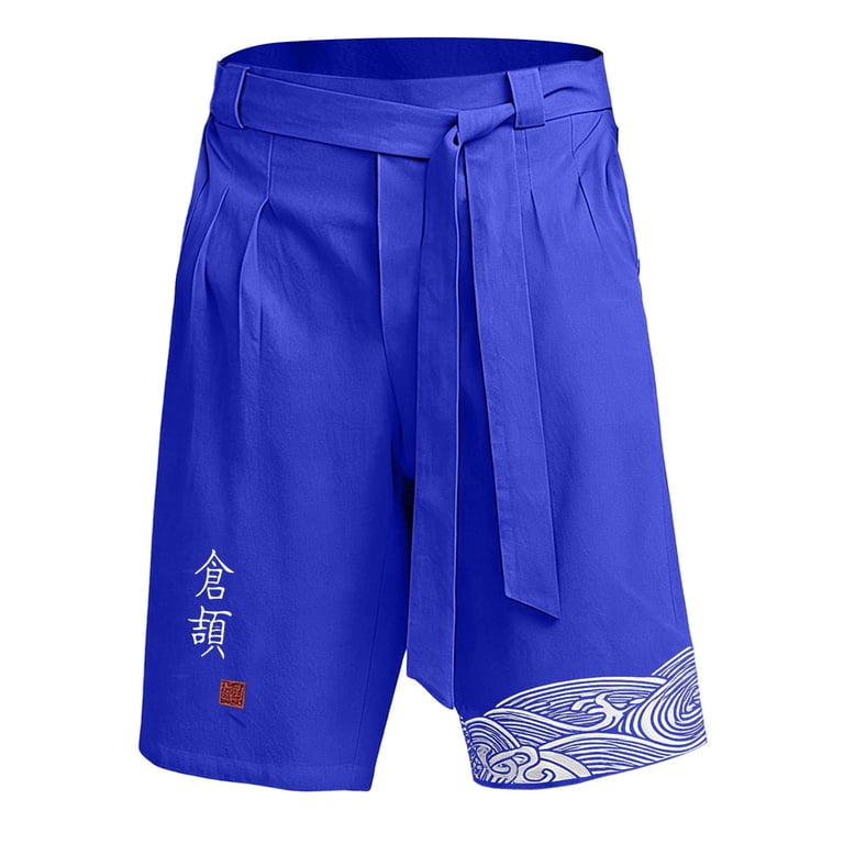 XXWXYD Boys Japanese Kimon𝗈 Linen Capr𝗂 Kids Traditional Beach
