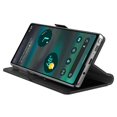 thumbnail image 3 of Phone Case For Google Pixel 10 10 Pro 9 9 Pro Stand PU Leather Cover Card Holder Mirror - Black, 3 of 5