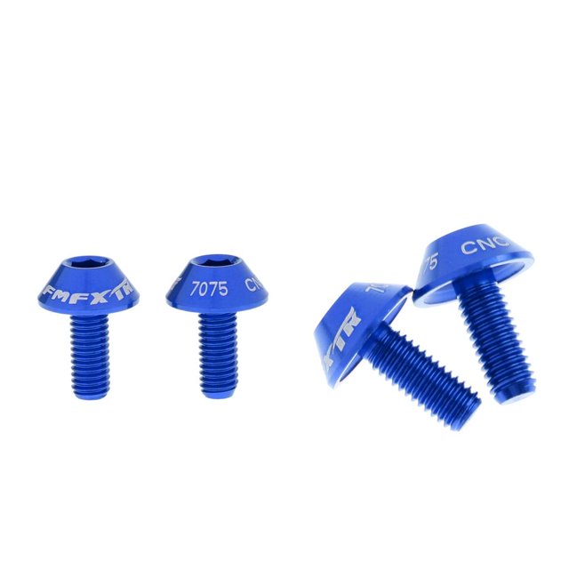4 Piezas Pernos M5 2 Mm Aleación De Aluminio Para Bicicleta Soledad