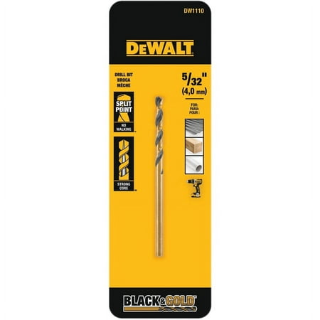 UPC: 0885911248587 | Black Oxide Split Point Drill Bit – Pack of 5