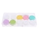 thumbnail image 2 of 5 pares de porta lentes de contacto de viaje portátil, caja de almacenamiento para remojo, juego de estuches A # UN Colcomx Caja de lente de contacto, 2 of 8