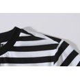 thumbnail image 5 of SSLR Men's Long Sleeve Striped Shirts T shirt Casual Crewneck Cotton Tee Shirts, 5 of 8