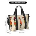 thumbnail image 2 of Rocae African Women for Travel Shoulder Bag Top Handle Handbag with Yoga Mat Buckle for Gym, Work, Travel, 2 of 7