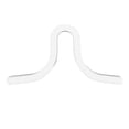 thumbnail image 2 of Pinza Para El Puente De La Nariz Tmvgtek Nariz Puente Clip Soporte Mascarilla Anti-Vaho Máscaras Barra Tira (Blanco), 2 of 2