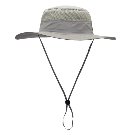 sdhkgrrt Summer Sun Hat, UV Protection Fishing Hat for Men, Wide Brim Breathable Mesh Hat, Outdoor Sun Hat for Beach Camping Hiking Travel