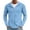 FL91_Blue, variant on Mens Sun Protection Full Zip Hoodie Jacket Lightweight Mesh Long Sleeve Fishing Hiking Shirt White M