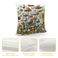 thumbnail image 4 of COMIO Mushroom Throw Pillow Cover Wild Species Farmhouse Cushion Case for Sofa Couch, 4 of 5