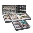 thumbnail image 1 of Jewelry Display Tray Store Display Bracelets Earrings Organizer Box Bracelet rack Case Gift Ring Plate, 1 of 5