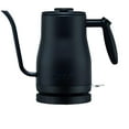 1194001US Bistro Gooseneck Electric Water Kettle, 34 Ounce, Black