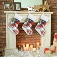 thumbnail image 7 of Ryvnso Christmas Stockings Christmas Snowman and Gifts Winter 17.7" Large Stocking Decoration 1 Pack, 7 of 7