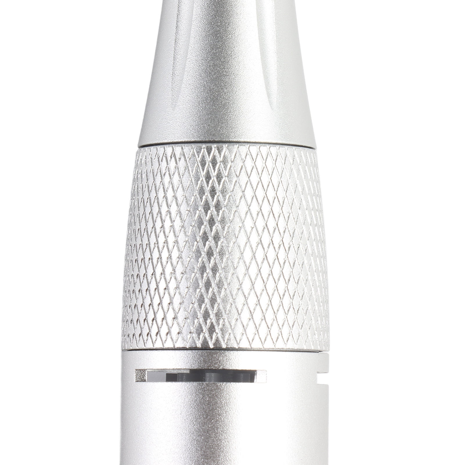 Yajisi Nail Drill Portable Electric Nail Polisher Machine Rechargeable Nail Grinder for Home Nail Salon Silver, Low Vibration, Adjustable Speed Efile for Manicure Pedicure, 7.87 in / 20 cm Length