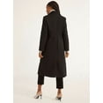 thumbnail image 2 of Free Assembly Women’s Faux Wool Long Coat, Sizes XS-XXXL, 2 of 5