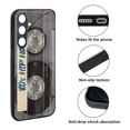 thumbnail image 2 of WIRESTER Shockproof Soft Rubber Cover Case for Samsung Galaxy S24 FE 6.7", Retro Clear Cassette Tape Hip Hop, 2 of 5