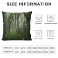 thumbnail image 5 of Orinice Magical Realism Graphic Decorative Men Women Boy Girl Room Cushion Throw Pillow Cover for Home Couch Living Room Bed Sofa, Soft and Durable, 1PC 22x22in, 5 of 5