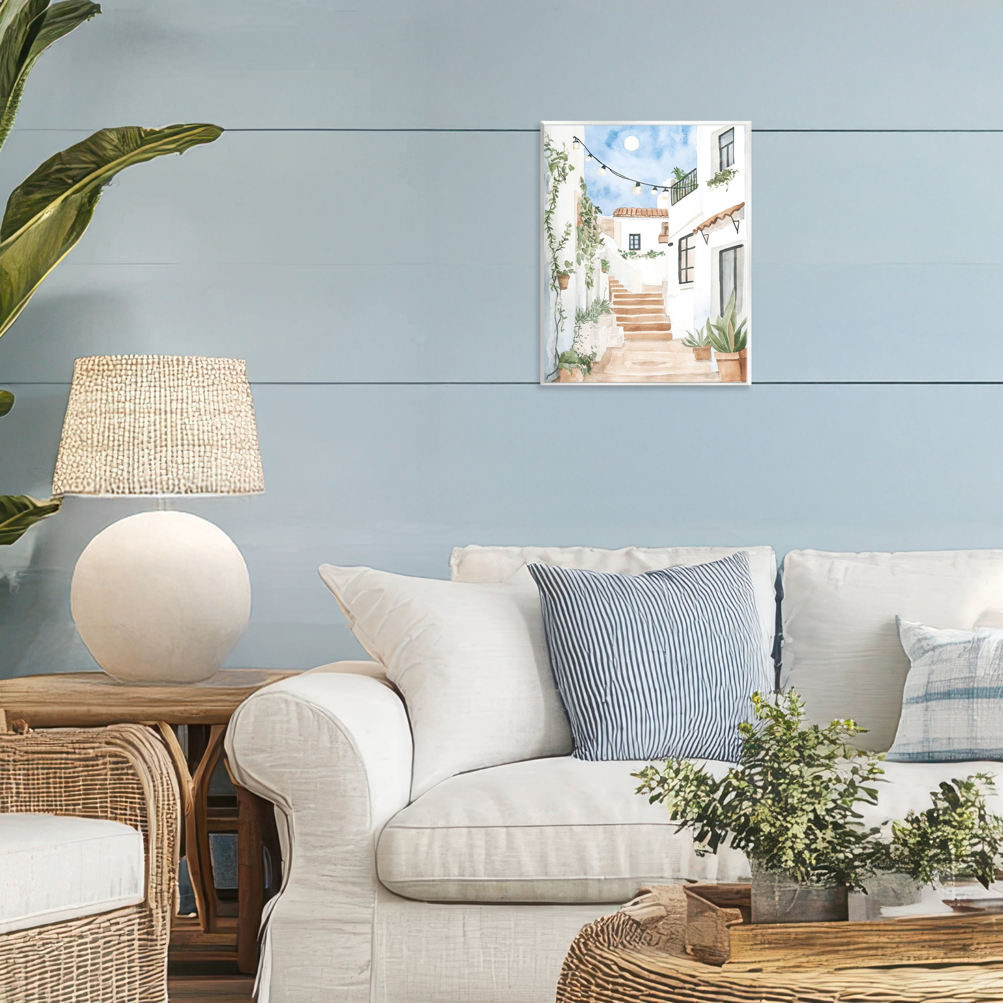 Stupell Industries Cozy Street Architecture Wall Plaque Art, design by Svetlana Aleynikova