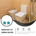 thumbnail image 2 of SEWACC 2 Pcs Accessoires de Toilette Design Joint en Caoutchouc pour Utilisation en Toilette, 2 of 6