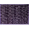 thumbnail image 1 of Ahgly Company Machine Washable Indoor Rectangle Abstract Blue Modern Area Rugs, 6' x 9', 1 of 4