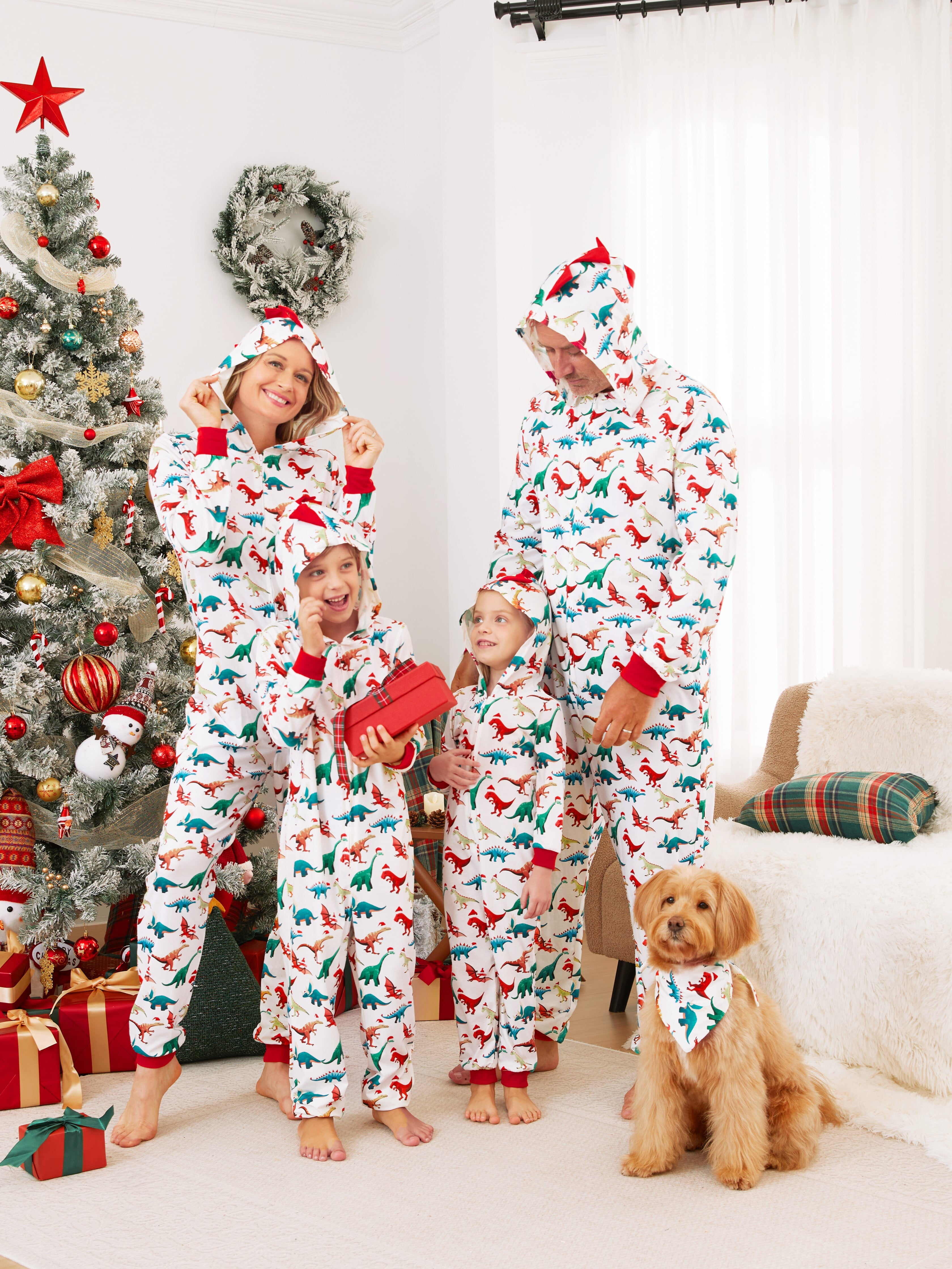 Dinosaur christmas onesie sale