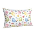thumbnail image 2 of Disketp Pillow Covers Easter Egg3 Pattern Throw Pillow Case Cushion Covers,Cushion For Bedroom,Couch,Home-16"X24", 2 of 8