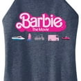 thumbnail image 3 of Barbie the Movie - Barbie Transportaion Vehicles - Juniors High Neck Tank Top, 3 of 5