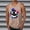 Khaki, variant on WRFWUL Men's Summer Trendy Tops Novelty Cute Graphic Tank Top Sleeveless Crewneck Casual Vacation Tshirts for Gifts