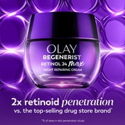 Olay Retinol 24 Max Night Moisturizing Cream with Triple Collagen Peptide, Fragrance-Free, 1.7 fl oz