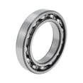 thumbnail image 1 of Unique Bargains Roulements à Billes 6018 Rainure Profonde 90x140x24mm P4 Type Ouvert Roulements Lubrifiés 1 Pce Roue de Scooter Planche à Roulettes Universelle Ton Argent, 1 of 6