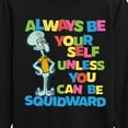 thumbnail image 3 of SpongeBob SquarePants - Always Be Yourself Squidward - Toddler & Youth Long Sleeve Graphic T-Shirt, 3 of 6
