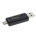 thumbnail image 3 of Adaptador de Lector de Tarjetas Multifunción OTG CUTICAT Negro Tipo C MicroUSB, 3 of 8