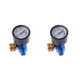 thumbnail image 3 of Riwesomey Universal G1/4 Regulator Vehicle 0-11Bar Dual Gauge Automotive Accessories Control Switch Pressure Air Units Compressor 2piezas, 3 of 6