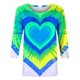 thumbnail image 5 of Xuyuer Valentine's Day 3/4 Sleeve Tee - Ladies' 3/4 Sleeve Printed T-Shirt for Romantic Date Nights, Love-Themed Photo Shoots, Unique Heart Pattern Statement Wear & Couples' Matching Style, 5 of 6