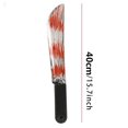 thumbnail image 4 of Novedad Cuchillo De Carnicero Sangriento Juguete De Halloween, 4 of 4