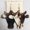 #1, variant on Retro Vintage Cowhide Cow Head Genuine Leather Bull Head Cowgirl Western Earring