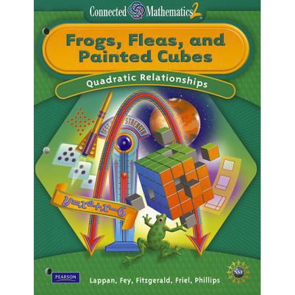 Pre-Owned Connected Mathematics 2: Frogs, Fleas, and Painted Cubes: Quadratic Relationships (Paperback) 0133661520 9780133661521