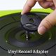 thumbnail image 5 of 6PCS Black 7 Inch 45 RPM ABS Vinyl Record Centre-Hole Adapter for Turntables Record, 5 of 5