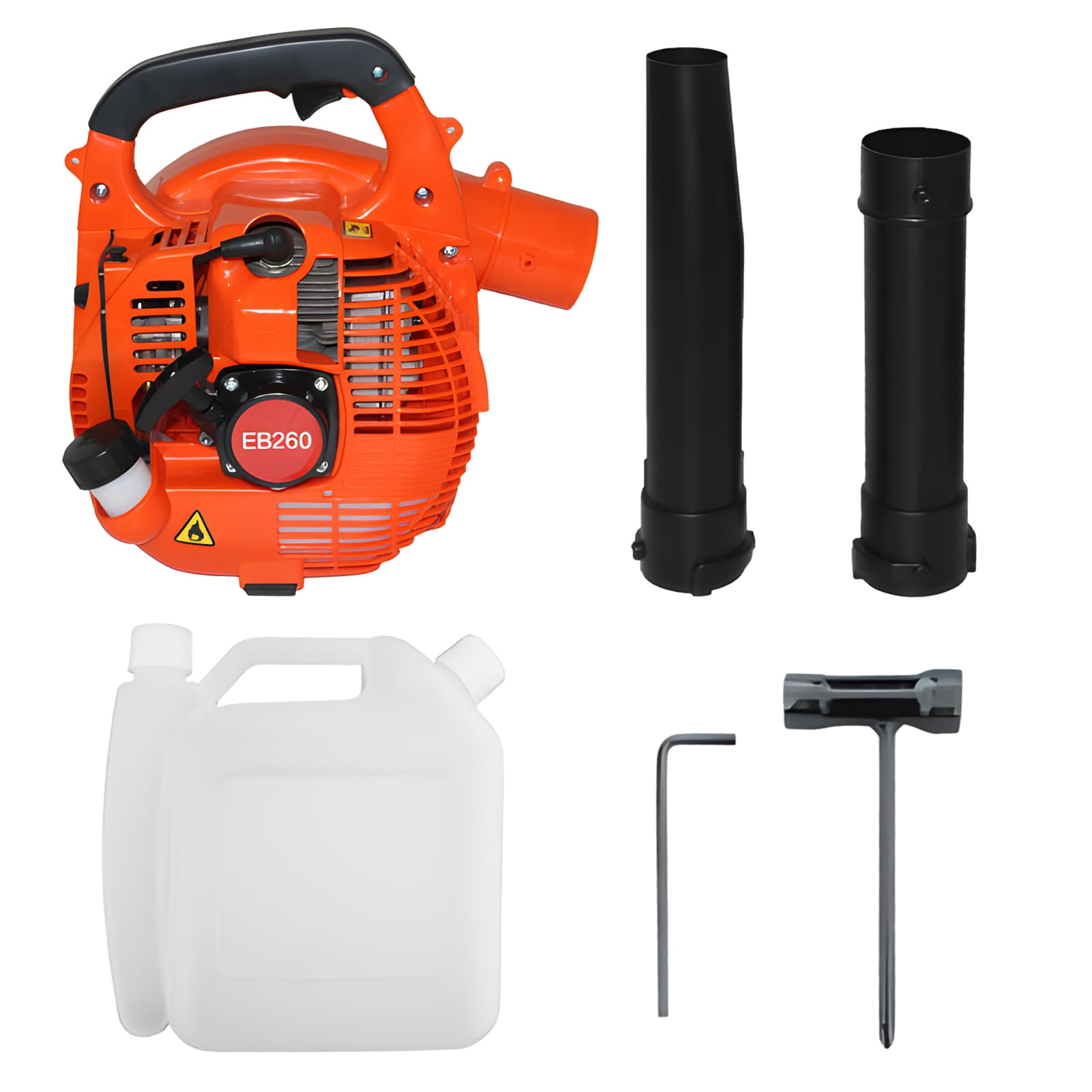 Cacagoo 26cc Gas Leaf Blower, Handheld with Powerful 2-Cycle Engine | 180 MPH, 380 CFM | Lightweight & Quick-Start for Lawn Care, Yard Debris & Light Snow